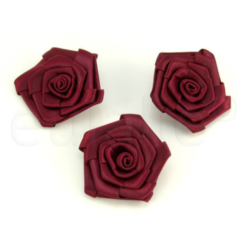 rozen groot bordeaux (3 stuks)