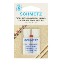 tweelingnaald Schmetz nr. 2,5/80 tweelingnaald Schmetz nr. 2,5/80