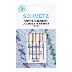 double eye naalden Schmetz 80/12 double eye naalden Schmetz 80/12