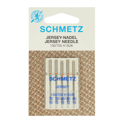 jersey naalden assortiment Schmetz nr. 70 - 90