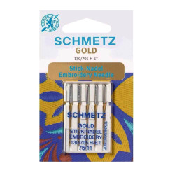schmetz gold borduur naalden 75/11 schmetz gold borduur naalden 75/11