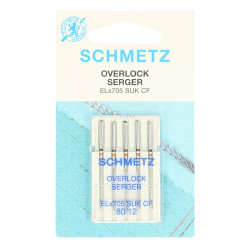 Schmetz overlock naalden nr. 80/12 Schmetz overlock naalden nr. 80/12
