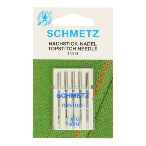 topstitch naalden Schmetz nr. 100/16 topstitch naalden Schmetz nr. 100/16