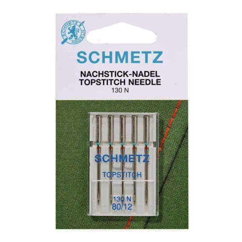 topstitch naalden Schmetz nr. 80/12 topstitch naalden Schmetz nr. 80/12