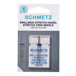 tweelingnaald stretch Schmetz 2,5/75 tweelingnaald stretch Schmetz 2,5/75