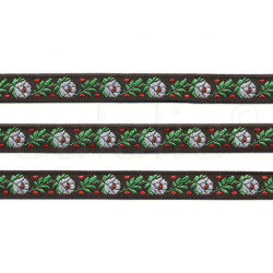 sierband bloemen geborduurd sierband bloemen geborduurd