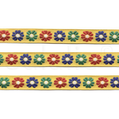 sierband bloemen katoen
