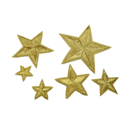sterren applicatie set goud sterren applicatie set goud