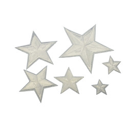 sterren applicatie set wit sterren applicatie set wit