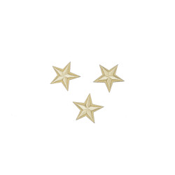sterren patch set beige 2,5 cm 3 stuks sterren patch set beige 2,5 cm 3 stuks