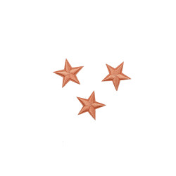sterren patch set zalm roze 2,5 cm 3 stuks sterren patch set zalm roze 2,5 cm 3 stuks