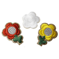 sticker glitter bloemen patch set sticker glitter bloemen patch set
