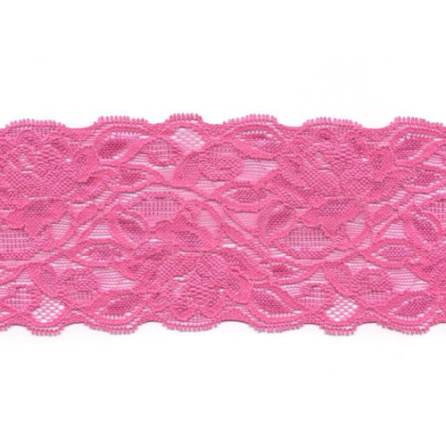 stretch kant hard roze 8 cm