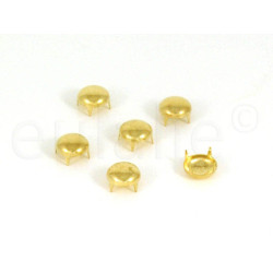 studs goud 9 mm (30 stuks) studs goud 9 mm (30 stuks)