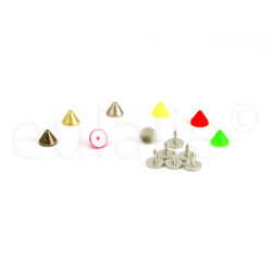 studs kegel (10 stuks) klein studs kegel (10 stuks) klein