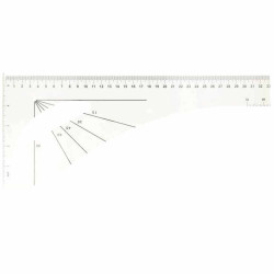 tekenliniaal, naaisterhaak 60 cm tekenliniaal, naaisterhaak 60 cm