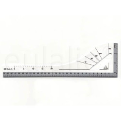 tekenliniaal, tekenhaak 30 cm tekenliniaal, tekenhaak 30 cm