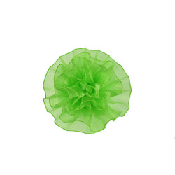 tule corsage fluor groen groot tule corsage fluor groen groot