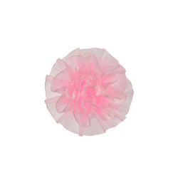 tule corsage poeder roze groot tule corsage poeder roze groot