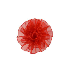 tule corsage rood groot tule corsage rood groot