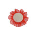 tule corsage rood groot - 2