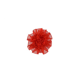 tule corsage rood middelgroot tule corsage rood middelgroot