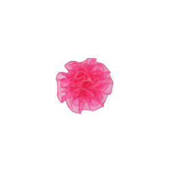 tule corsage roze middelgroot tule corsage roze middelgroot
