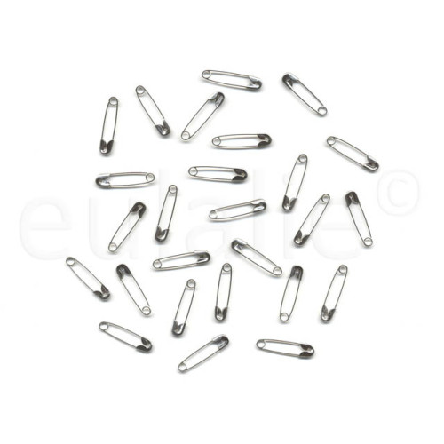veiligheidspelden 2 cm zilver 50 stuks