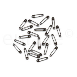 veiligheidsspelden 2 cm zwart (100 stuks) veiligheidsspelden 2 cm zwart (100 stuks)