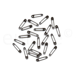 veiligheidsspelden 2 cm zwart (100 stuks) veiligheidsspelden 2 cm zwart (100 stuks)