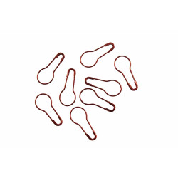 veiligheidsspelden kalebas 2 cm metal rood (50 stuks) veiligheidsspelden kalebas 2 cm metal rood (50 stuks)