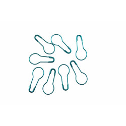 veiligheidsspelden kalebas 2 cm metal turquoise (50 stuks) veiligheidsspelden kalebas 2 cm metal turquoise (50 stuks)