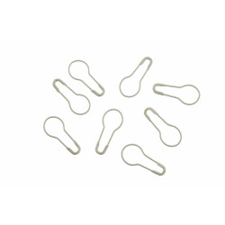 veiligheidsspelden kalebas 2 cm wit (50 stuks) veiligheidsspelden kalebas 2 cm wit (50 stuks)