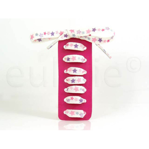 veters paars roze sterren