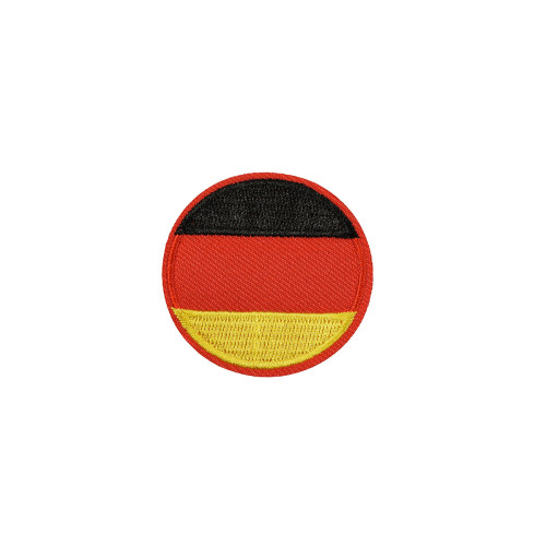 vlag Duitsland rond 5 cm