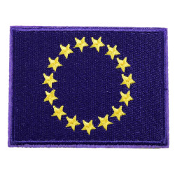 vlag europa opstrijkbaar 6 x 8 cm vlag europa opstrijkbaar 6 x 8 cm
