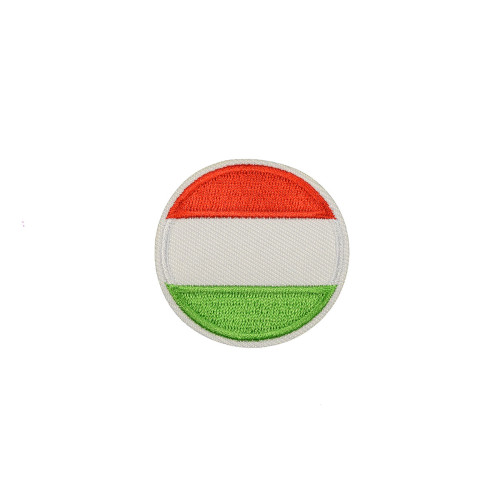 vlag Hongarije rond 5 cm