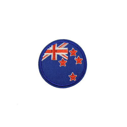 vlag Nieuw Zeeland rond 5 cm