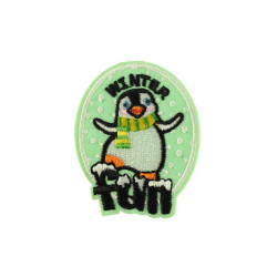 winter fun patch sticker winter fun patch sticker