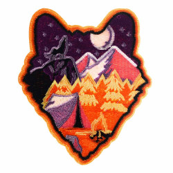 wolf outdoor patch wolf outdoor patch
