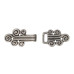 Noorse sluiting viking ornament 45mm - 2
